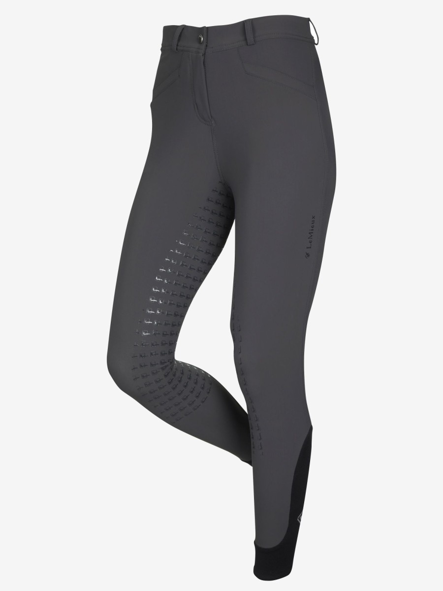 Clothing LeMieux Breeches & Jodhpurs | Dynamique Full Seat Breeches Graphite Grey