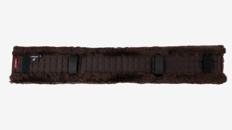 Horse LeMieux Girth Covers | Lambswool Gp Girth Cover Brown