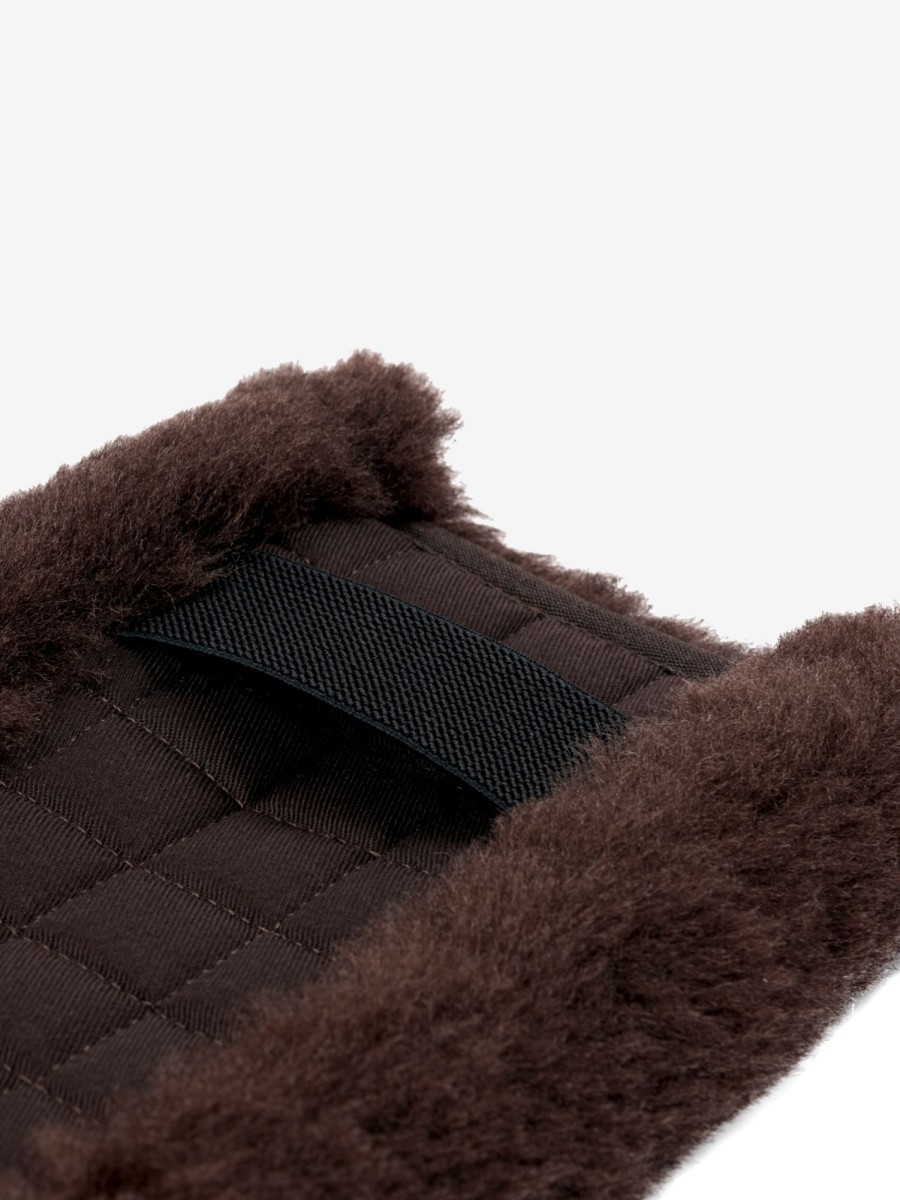 Horse LeMieux Girth Covers | Lambswool Gp Girth Cover Brown