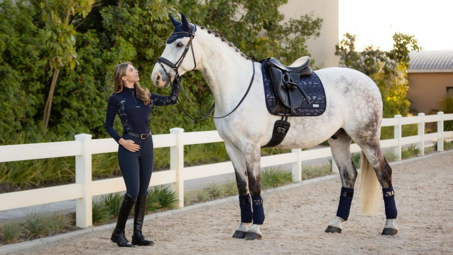 Saddle Pads LeMieux | Adour Dressage Square Navy