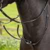 Horse LeMieux Martingales & Breastplates | Arika Running Martingale Black/Silver