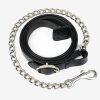 Horse LeMieux Leadropes | Leather Trot Up Chain Black One Size