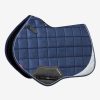 Saddle Pads LeMieux | Suede Close Contact Square Reflective Navy