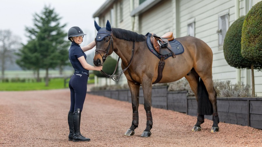 Saddle Pads LeMieux | Ultra Mesh Close Contact Square Dark Navy