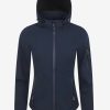 Clothing LeMieux Coats & Jackets | Celine Soft Shell Jacket Navy