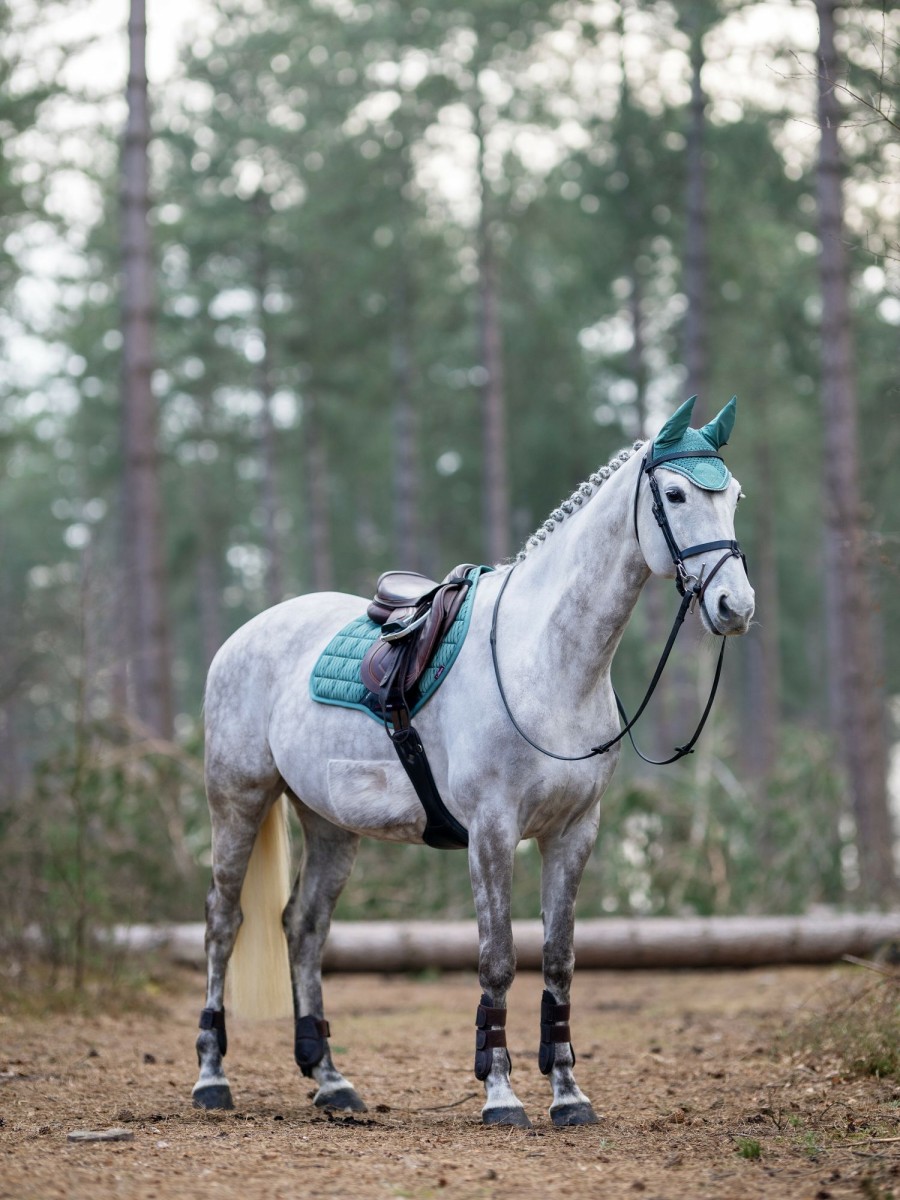 Saddle Pads LeMieux | Carbon Mesh Close Contact Square Sage Large