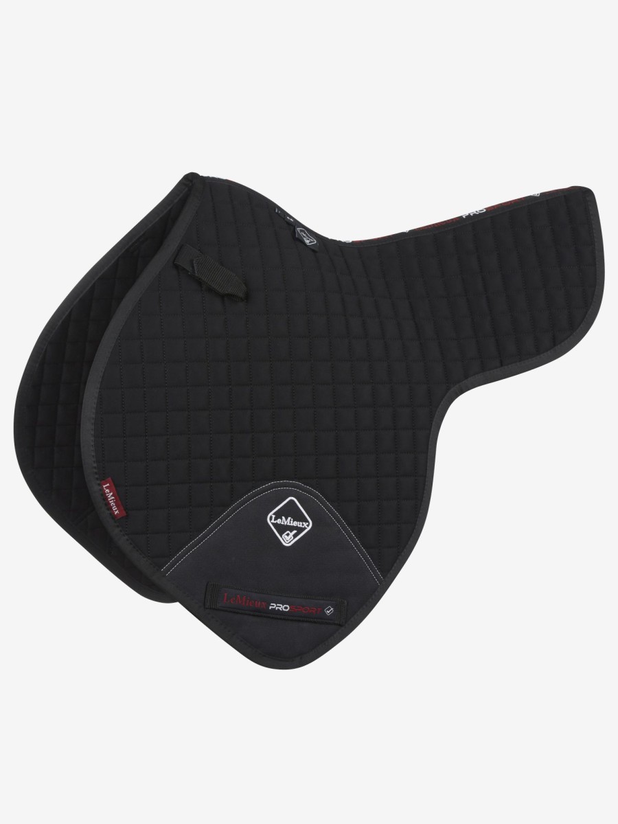 Saddle Pads LeMieux | Cotton Close Contact Numnah Black Large