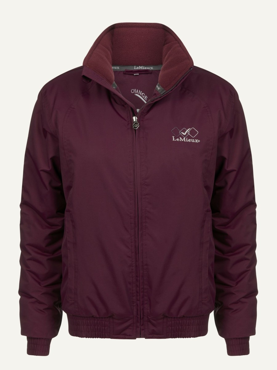 Clothing LeMieux Coats & Jackets | Team Crew Jacket Burgundy