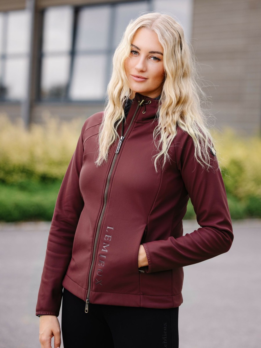 Clothing LeMieux Coats & Jackets | Charlotte Soft Shell Jacket Merlot