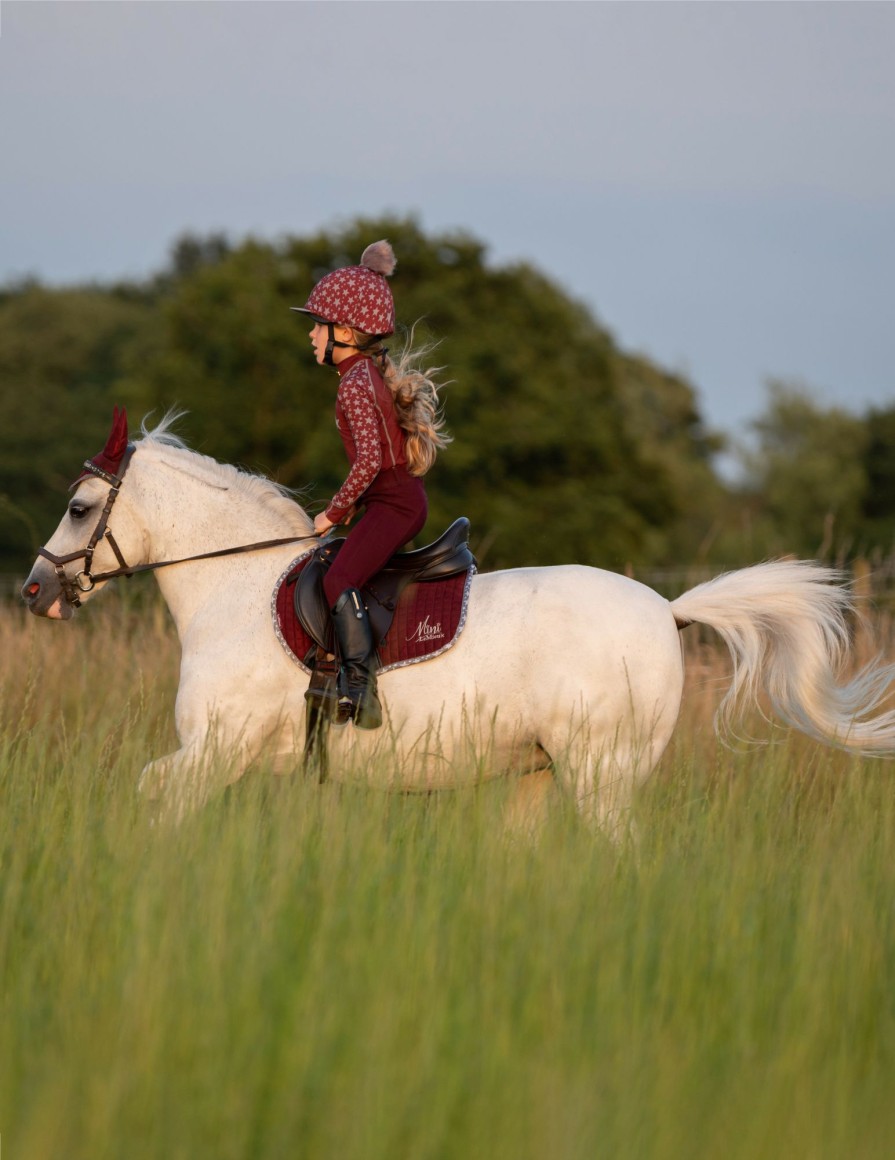 Clothing LeMieux Leggings & Breeches | Junior Pro Breeches Burgundy