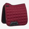 Saddle Pads LeMieux | Carbon Mesh Dressage Square Mulberry Large