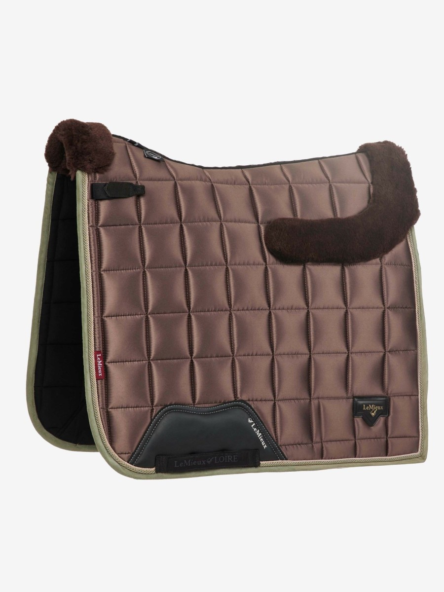 Saddle Pads LeMieux | Merino Loire Classic Dressage Square Walnut