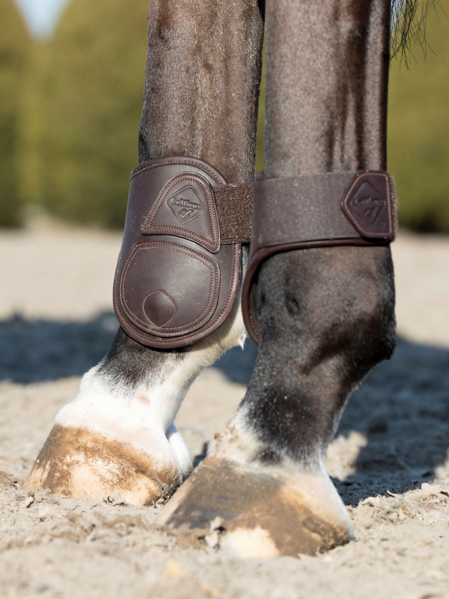 Horse LeMieux Tendon & Fetlock Boots | Capella Fetlock Boots Brown