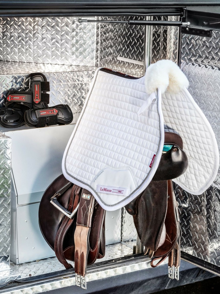 Saddle Pads LeMieux | Junior Pro Gp/Jump Square White Small