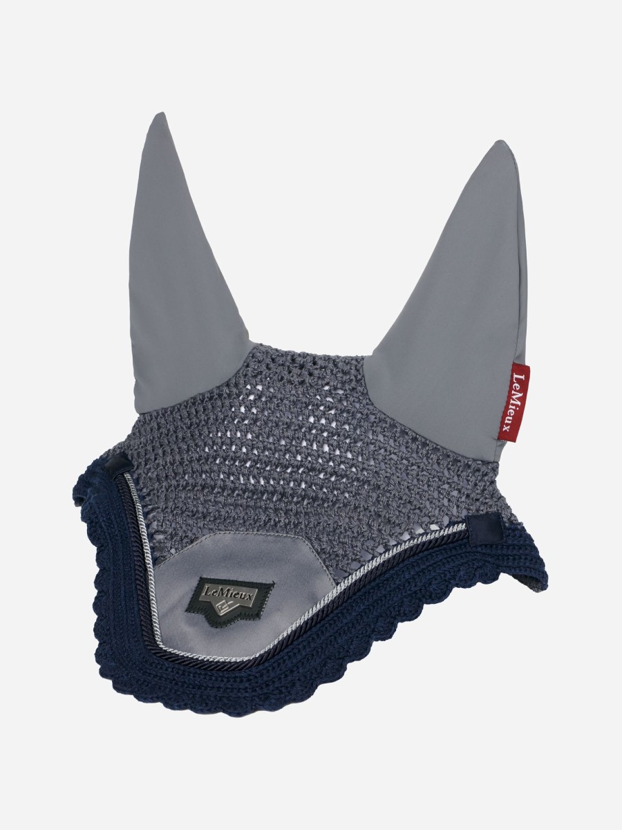 Horse LeMieux Loire Fly Hoods | Loire Fly Hood Twilight Grey