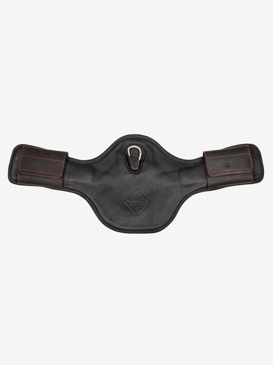 Horse LeMieux Girths | Gel-Tek Anatomic Short Stud Girth Brown