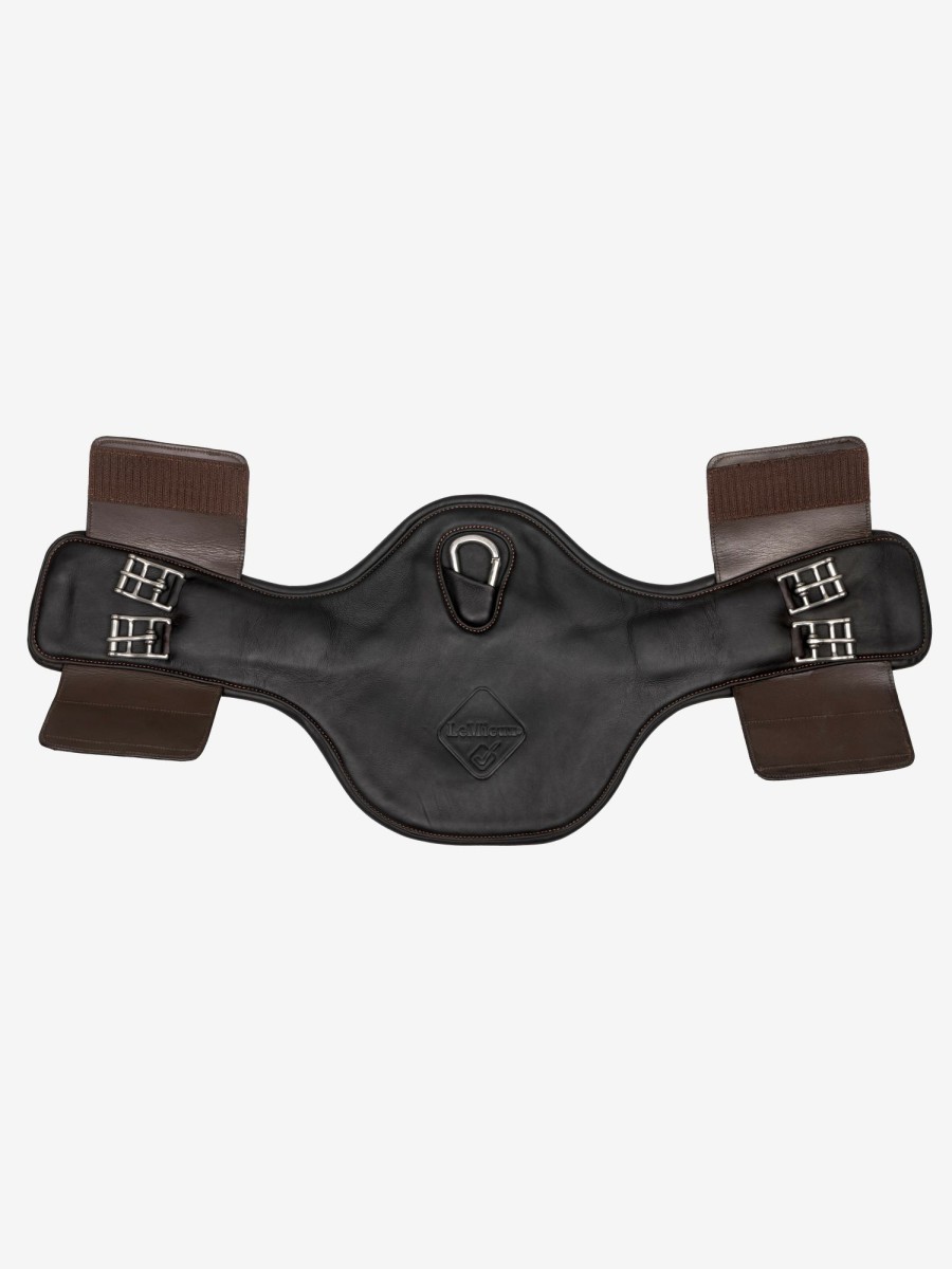 Horse LeMieux Girths | Gel-Tek Anatomic Short Stud Girth Brown