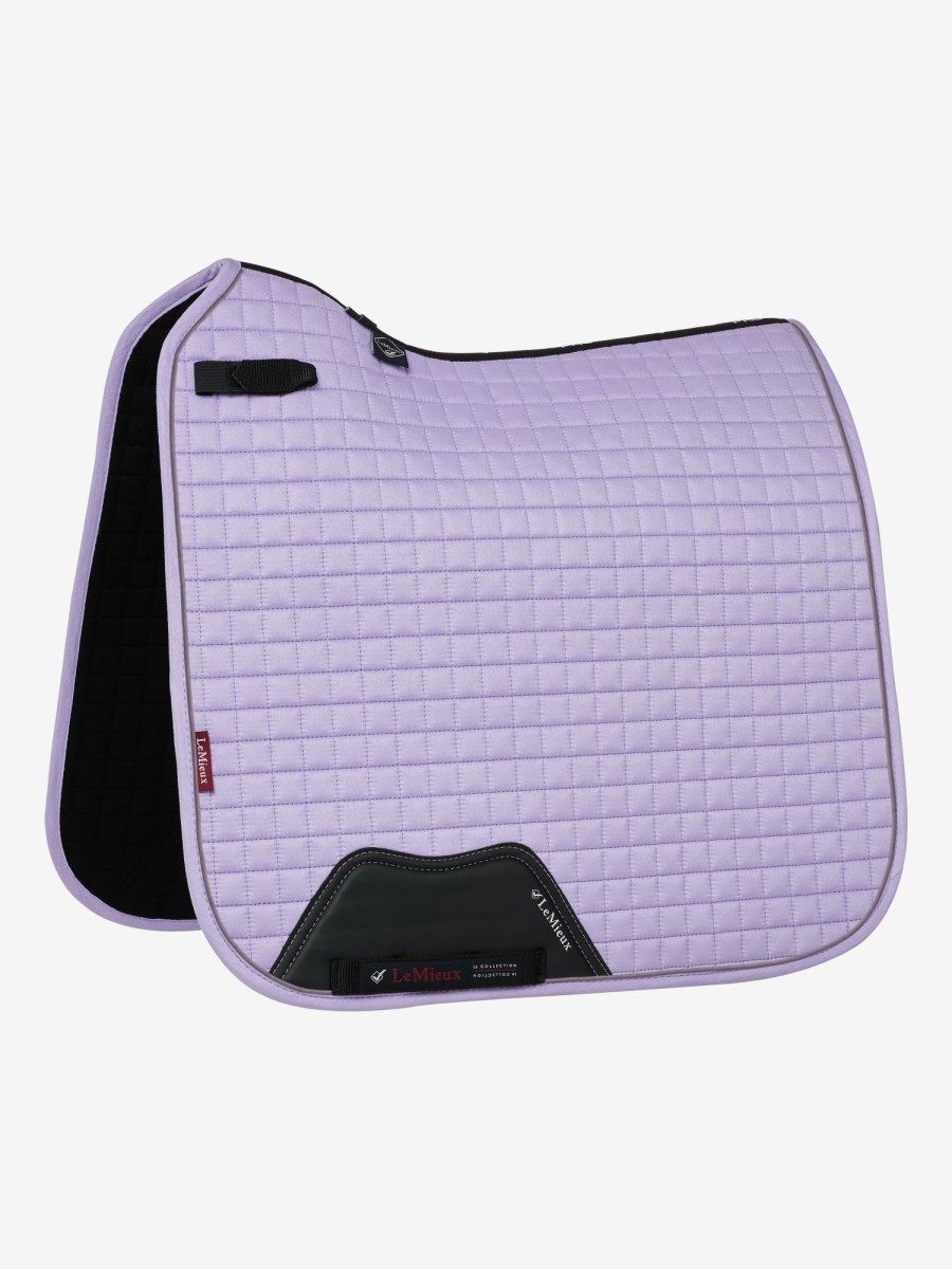 Saddle Pads LeMieux | Suede Dressage Square Wisteria