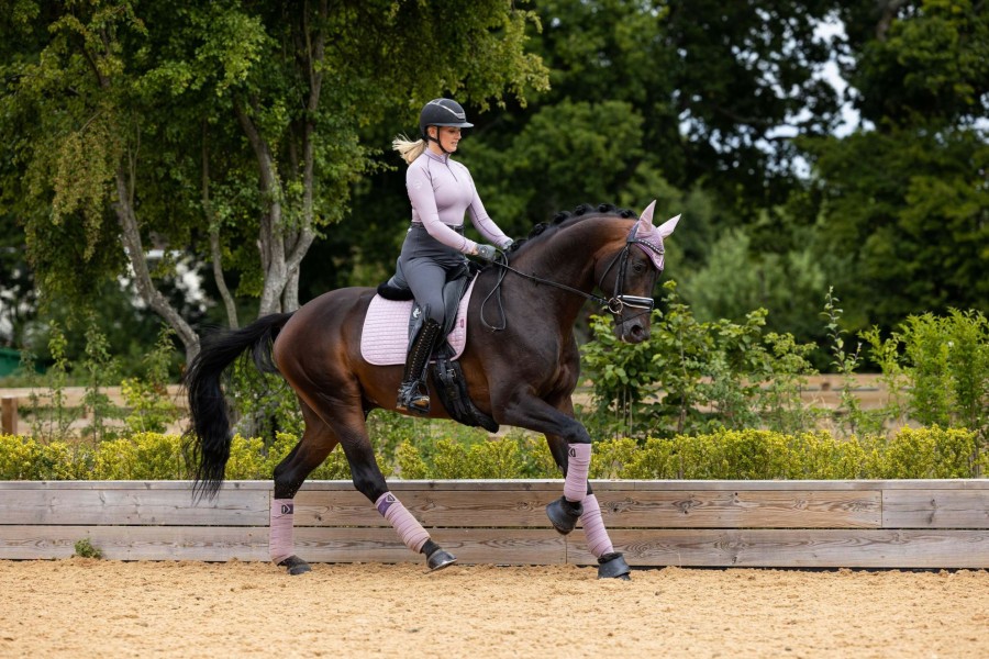 Saddle Pads LeMieux | Suede Dressage Square Musk