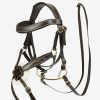 Toys LeMieux Hobby Horse Bridles & Browbands | Hobby Horse Grackle Bridle Brown One Size