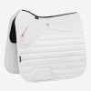 Saddle Pads LeMieux | X-Grip Twin Sided Dressage Square White Large