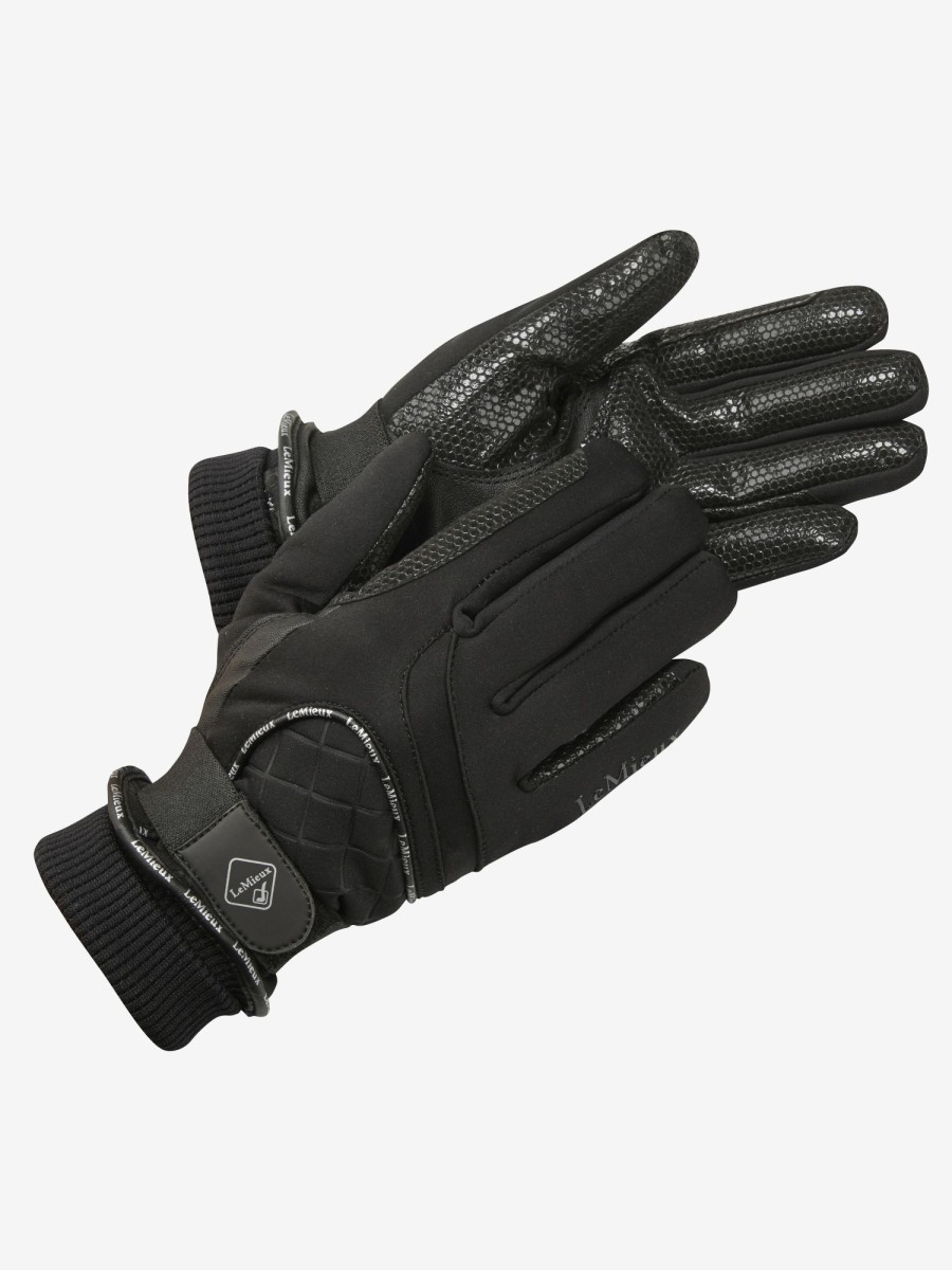 Clothing LeMieux Gloves | Waterproof Lite Gloves Black