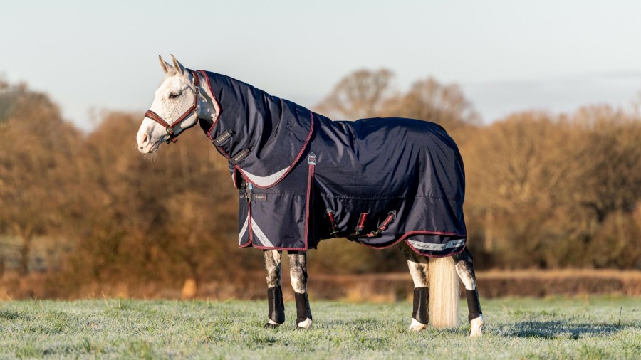 Horse LeMieux Turnout Rugs | Kudos Turnout Rug 100G Navy