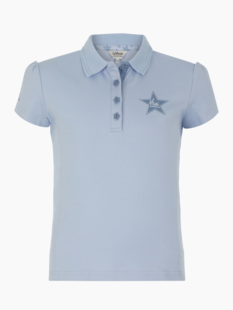 Clothing LeMieux Shirts & Tops | Mini Polo Shirt Mist