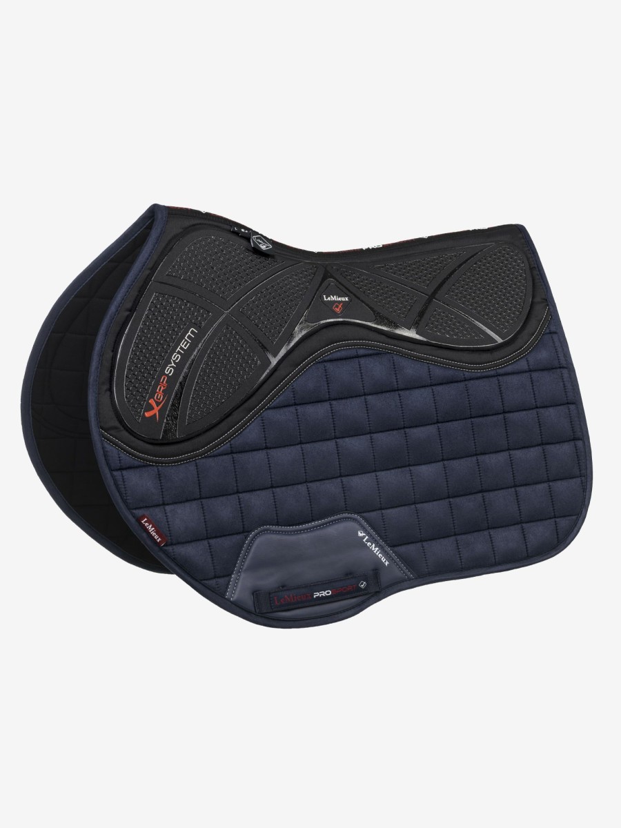 Saddle Pads LeMieux | X-Grip Silicone Eurojump Square Navy Large