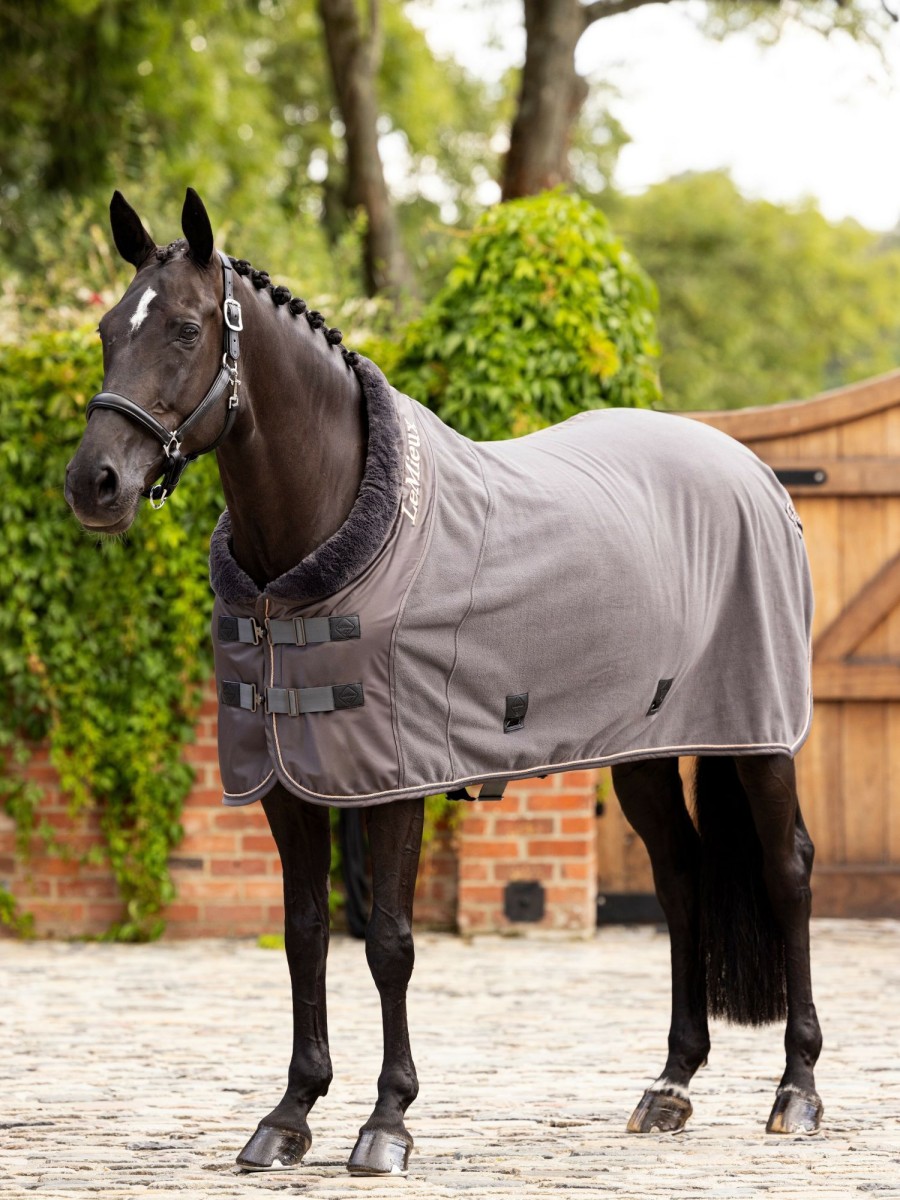 Horse LeMieux Fleeces & Sheets | Luxe Fleece Rug Graphite