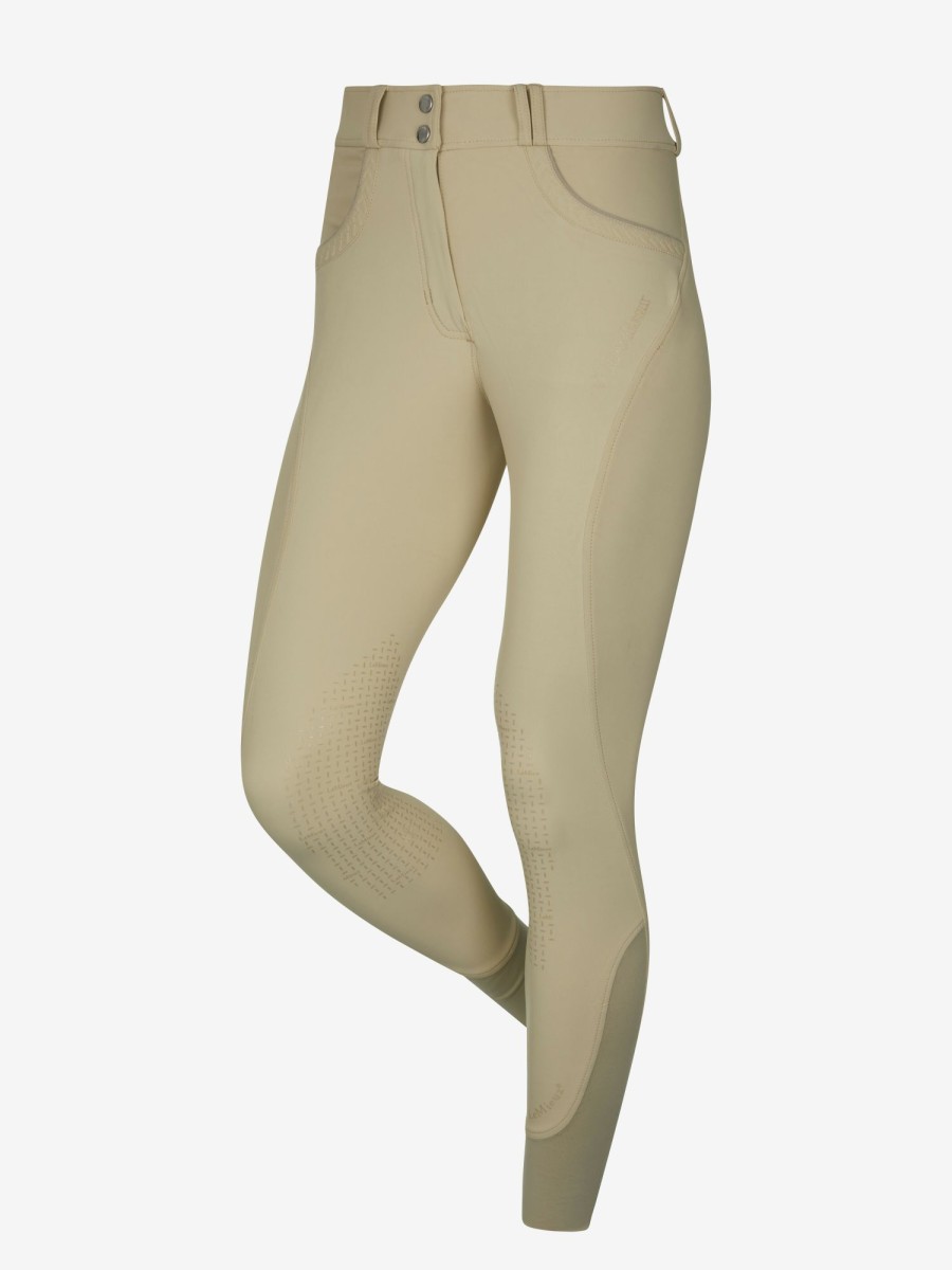 Clothing LeMieux Breeches & Jodhpurs | Amara Ii Breech Knee Grip Beige