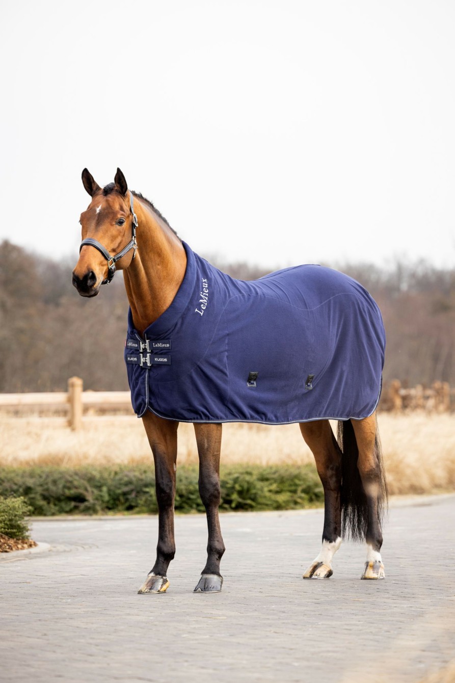 Horse LeMieux Fleeces & Sheets | Kudos Fleece Cooler Rug Navy