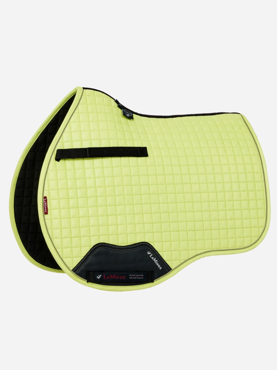 Saddle Pads LeMieux | Suede Gp Square Kiwi