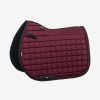 Saddle Pads LeMieux | Diamante Jumping Square Burgundy Large