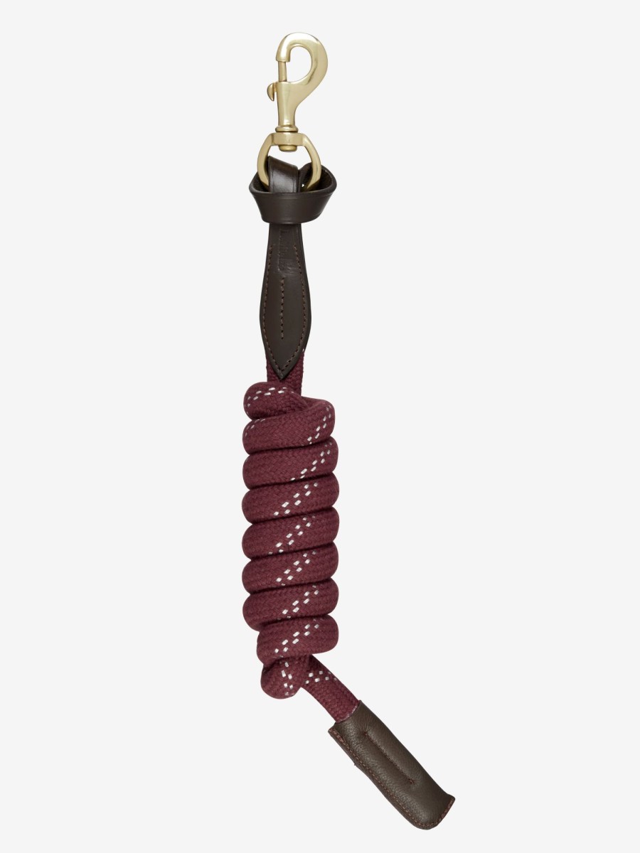 Horse LeMieux Leadropes | Lasso Lead Rope Burgundy One Size