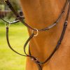 Horse LeMieux Martingales & Breastplates | Arika Running Martingale Brown/Silver