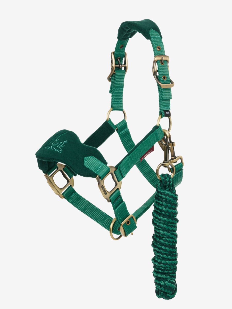 Horse LeMieux Vogue Headcollars | Mini Vogue Headcollar & Leadrope Evergreen