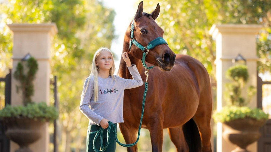 Horse LeMieux Vogue Headcollars | Mini Vogue Headcollar & Leadrope Evergreen