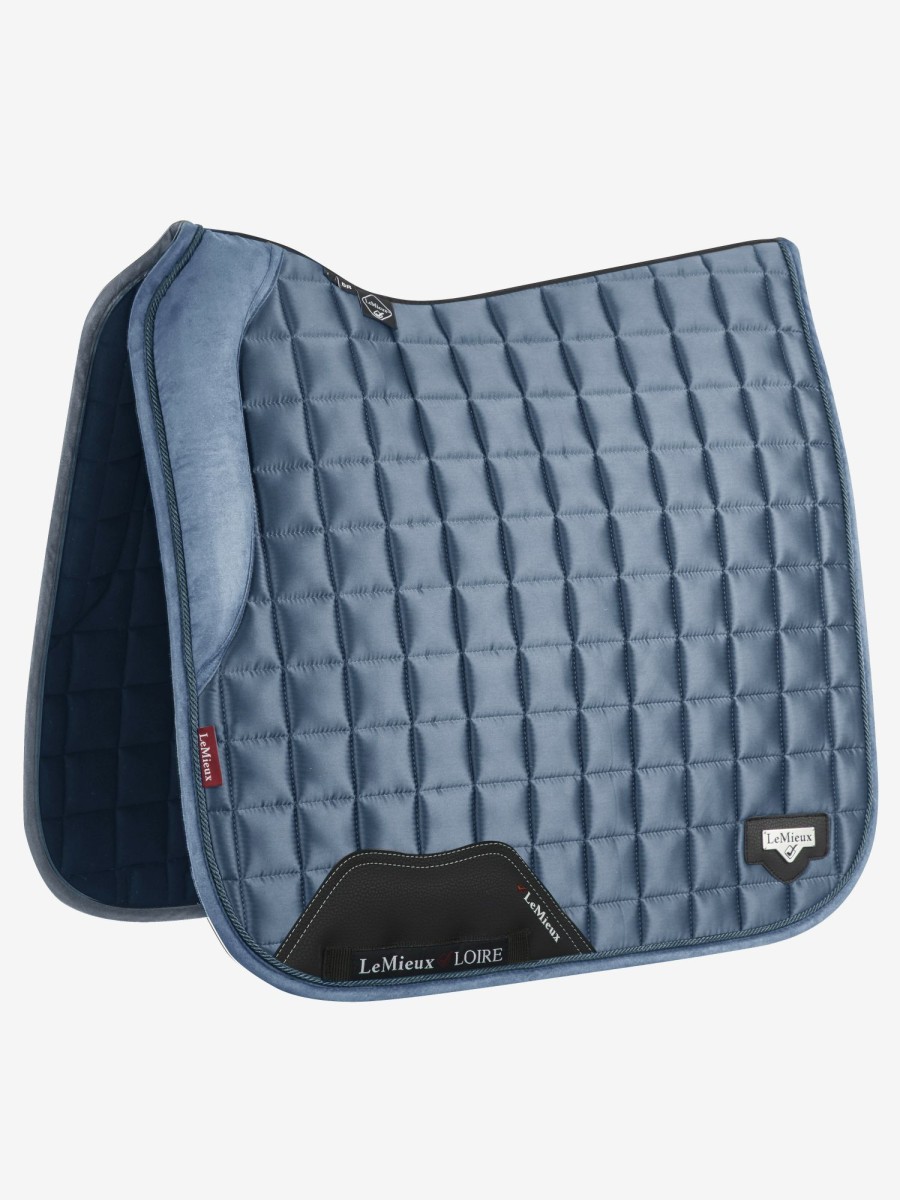 Saddle Pads LeMieux | Loire Memory Dressage Square Ice Blue