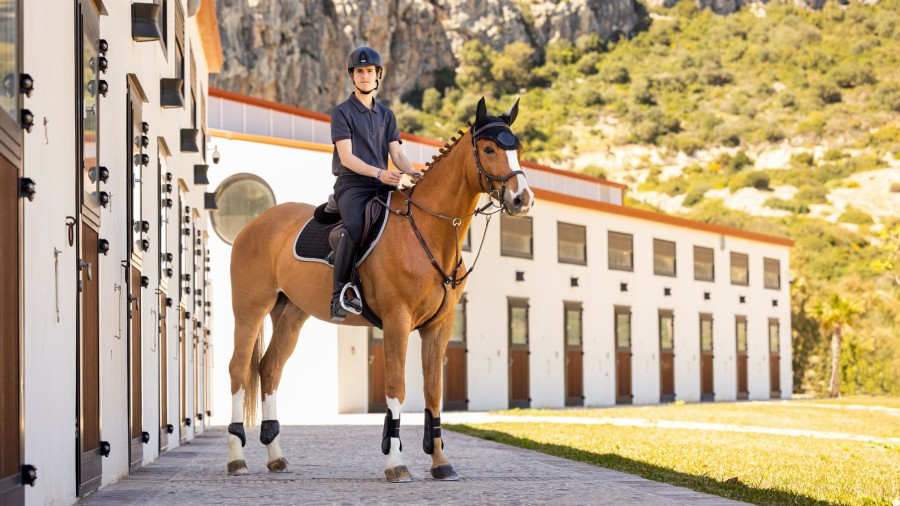 Saddle Pads LeMieux | Suede Eurojump Square Black Large