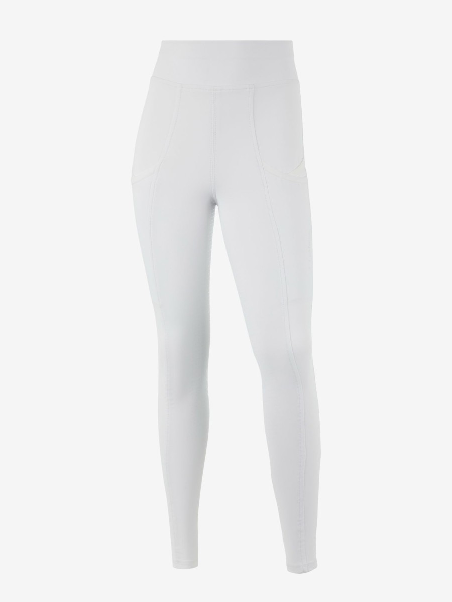 Clothing LeMieux Leggings & Breeches | Young Rider Pull On Breech White