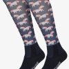 Clothing LeMieux Socks | Footsie Socks Christmas Unicorns