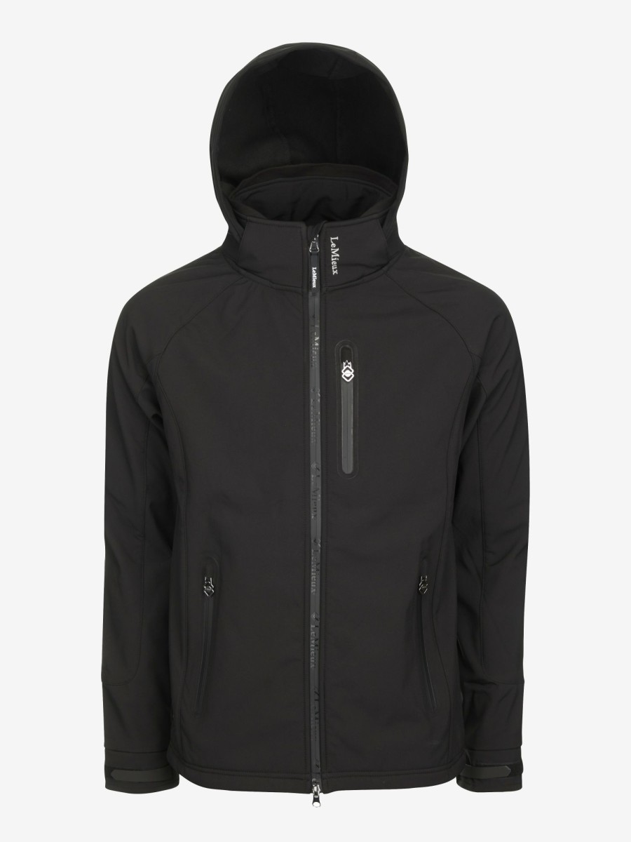 Clothing LeMieux Coats & Jackets | Mens Elite Soft Shell Jacket Black