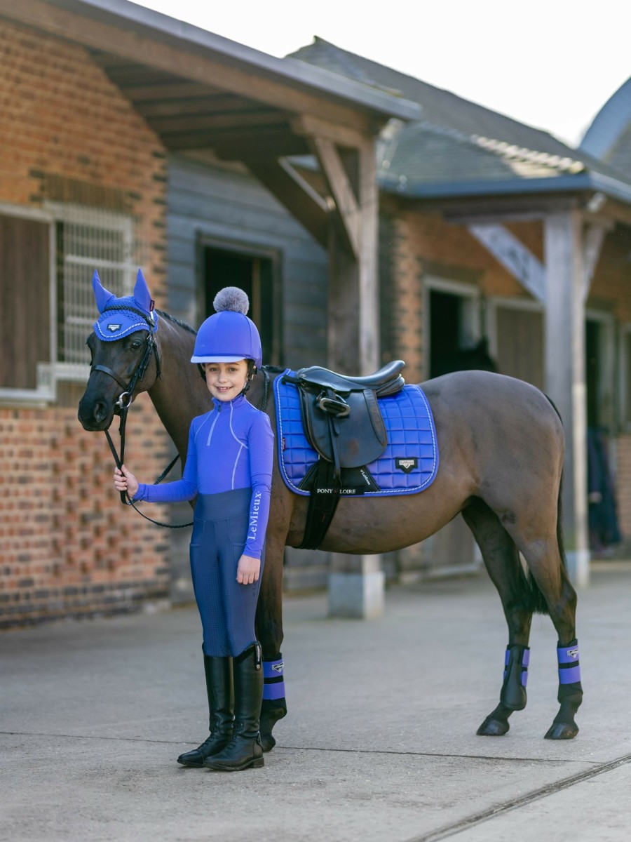 Saddle Pads LeMieux | Junior Loire Dressage Square Bluebell Junior