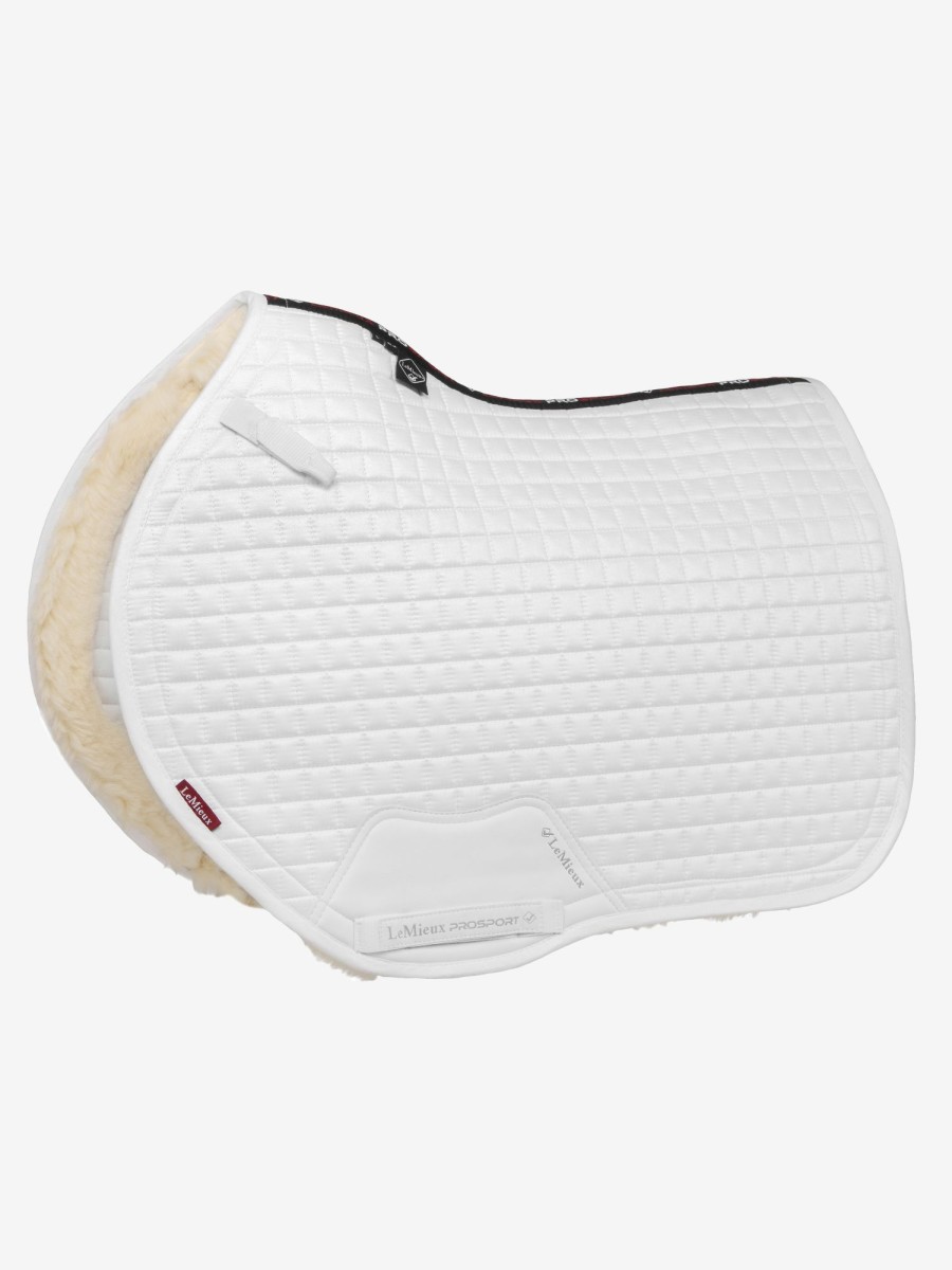 Saddle Pads LeMieux | Sensitive Eurojump Square White Large