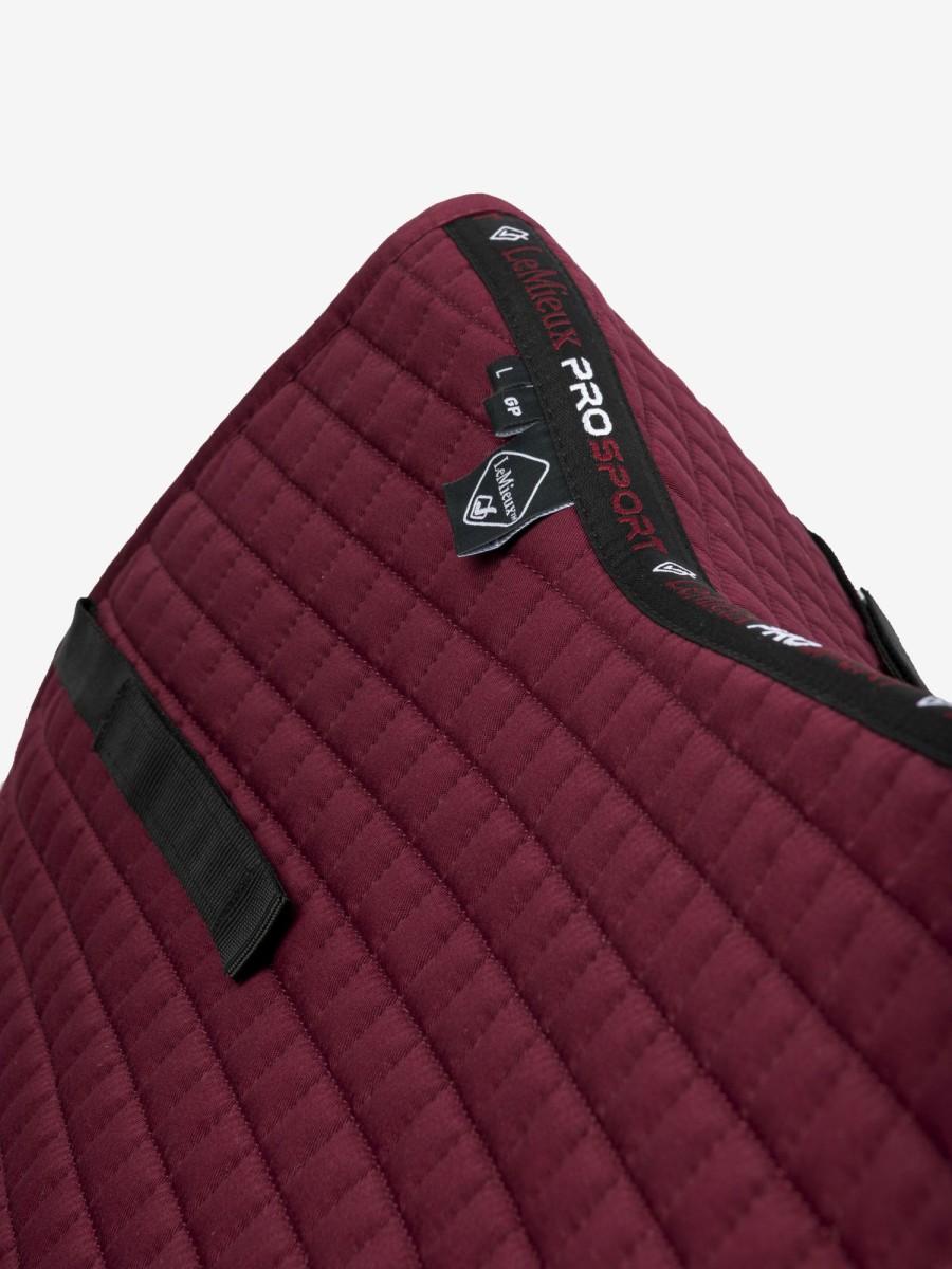 Saddle Pads LeMieux | Cotton Gp Square Burgundy