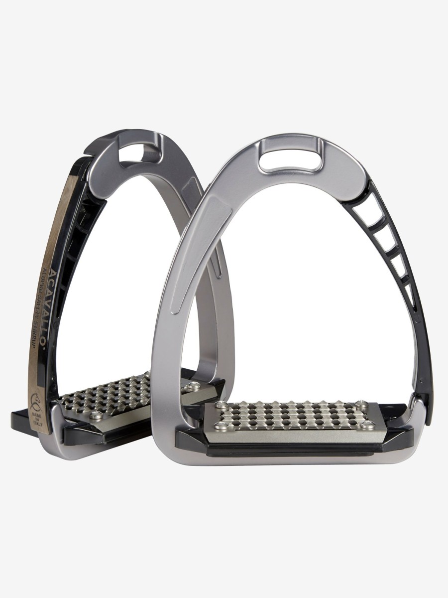 Horse LeMieux Stirrups & Leathers | Arena Alupro Stirrup Titanium One Size