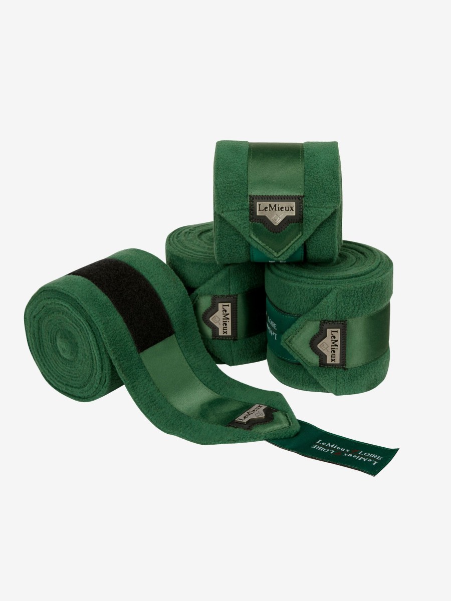 Horse LeMieux Loire Polo Bandages | Loire Polo Bandages Hunter Green