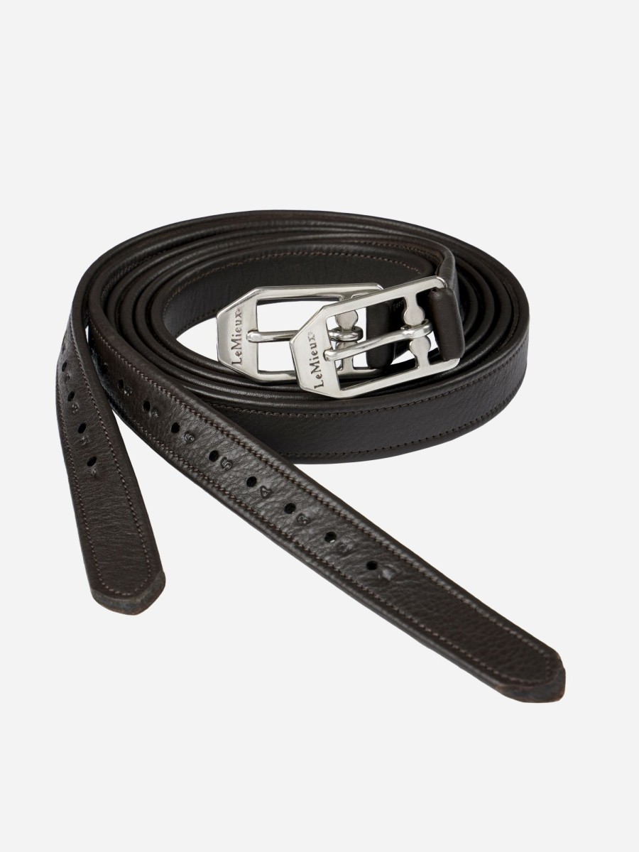 Horse LeMieux Stirrups & Leathers | Arika Stirrup Leather Brown