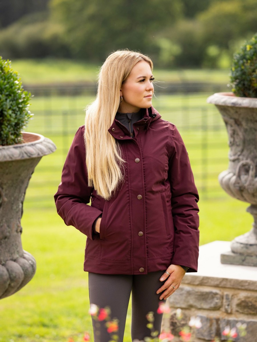 Clothing LeMieux Coats & Jackets | Laura Waterproof Short Coat Port